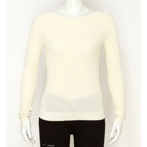 Faconnable Cream Sweater